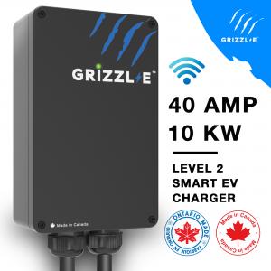 Grizzl-E Smart 40Amp Level 2 EV Charger, NEMA 14-50