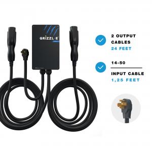 Grizzl-E Duo 40 A Level 2 EV Charger – NEMA 14-50, 24ft Premium Cable - Photo #2